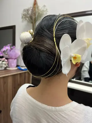 ロング CuTou シンカのヘアスタイル