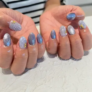 ネイル 四之宮 百花のネイルデザイン