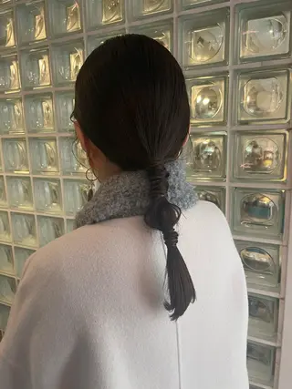 ヘアアレンジ ami/大阪/暖色 /レイヤーカットのヘアスタイル