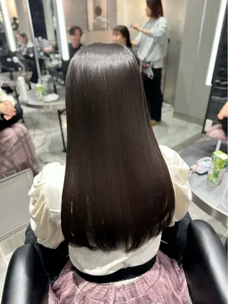 ロング 韓国ヘア🎀艶髪 RISAのヘアスタイル