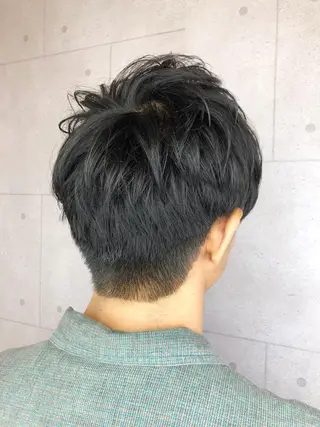 メンズ 髪質改善 阿部のヘアスタイル