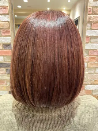 ミディアム カラー 三瓶 龍皇のヘアスタイル