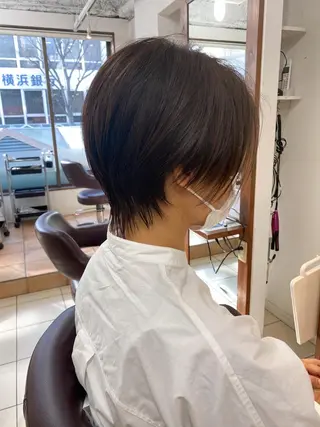 ショート カラー ベリショディレクター 小野 健太郎のヘアスタイル