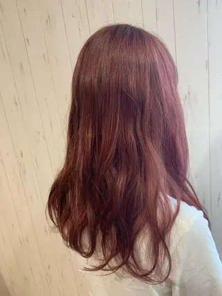 ロング カラー 工藤 萌香のヘアスタイル