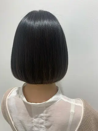 ボブ/美髪矯正 /佐藤　奈巳のヘアスタイル