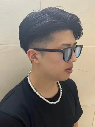 ミディアム まえひら じおんのヘアスタイル