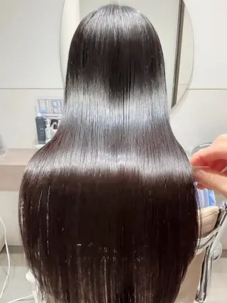 ロング パーマ 🍀本格ヘッドスパ 👑髪質改善🍀英司のヘアスタイル