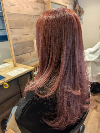 カラー 吉田 彩のヘアスタイル