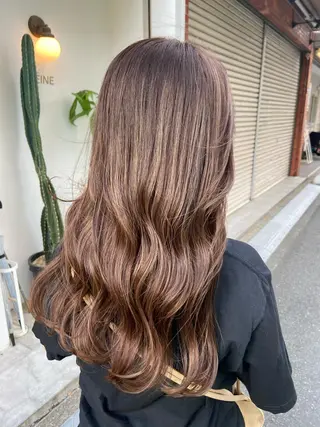 カラー なかむら ゆきのヘアスタイル