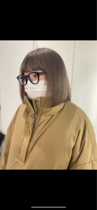 ミディアム ୨୧柔らかいカラー nozomi ୨୧のヘアスタイル