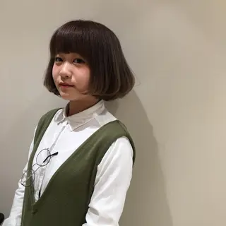 ショート かねやす ゆなのヘアスタイル