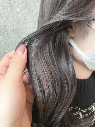 カラー La fith hair fun 池袋店【ラフィスヘアーファン】所属・💘韓国レイヤー上 品カラーruru💘のヘアスタイル