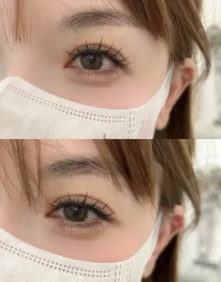 マツエク・マツパ Angela エステサロンのマツエク・マツパデザイン