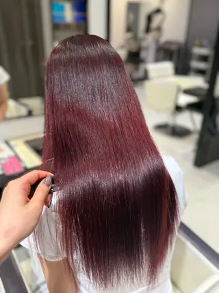 ロング カラー Harris 表参道・外苑前・青山 表参道本店所属・艶カラー/ハイトーン /アレンジ/meiのヘアスタイル