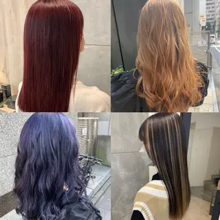 ミディアム カラー ヘアアレンジ 艶髪/髪質改善/ 縮毛矯正⭐️熊野未来のヘアスタイル