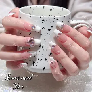 ネイル 長いだし/スカルプ/ パラシェルN.oneのネイルデザイン