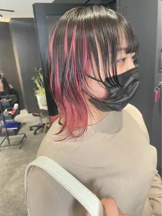 カラー coco ハルヒのヘアスタイル
