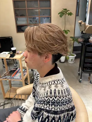 ショート メンズ 鹿児島 TSUBASAのヘアスタイル