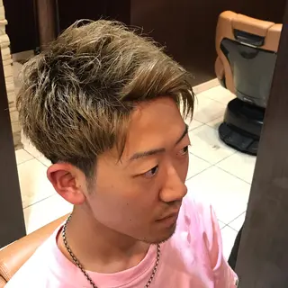 ショート 佐々木 宥人のヘアスタイル