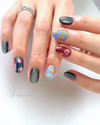 ネイル ネイリスト ゆりかのネイルデザイン