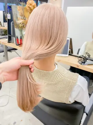 カラー 瀬戸 杏珠のヘアスタイル