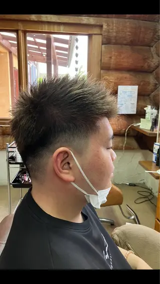 メンズ 中谷 浩子のヘアスタイル