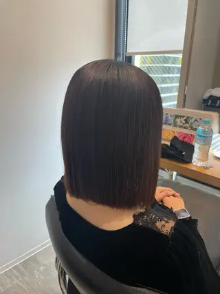 ミディアム Jr.stylist 彩乃のヘアスタイル