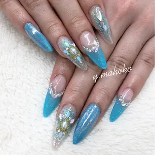 ネイル She nail studio 原宿所属・パラジェル有/ スカルプ/mahoのネイルデザイン