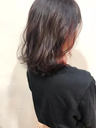 ミディアム カラー botan所属・botan KOZUEのヘアスタイル