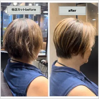 ショート ナチュラルショート ゆるふわ🌿高橋俊大のヘアスタイル