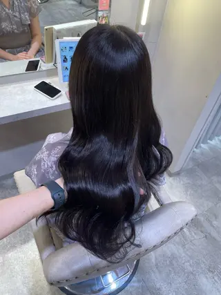 ロング 🤍艶髪韓国ヘア🤍 Rikoのヘアスタイル