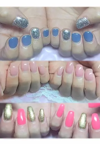 ネイル ほの＿ ʜᴀɴᴀのネイルデザイン