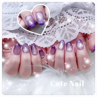 ネイル GO TODAY SHAiRE SALON原宿 Liber所属・️🫧もこ 艶感ネイル🫧のネイルデザイン