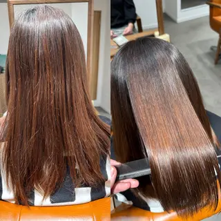 ロング 髪質改善縮毛✨ 泉谷彪芽のヘアスタイル