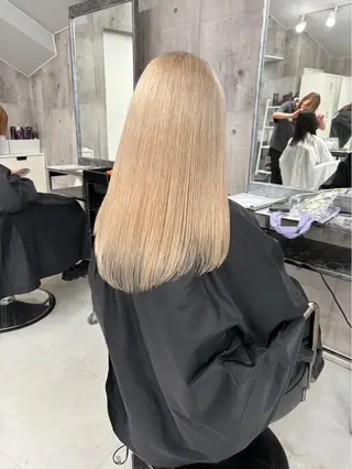 ロング カラー ピンク🎀/艶カラー /SAKURA🎀のヘアスタイル