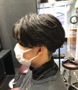 ショート パーマ メンズ 木野 翔斗のヘアスタイル