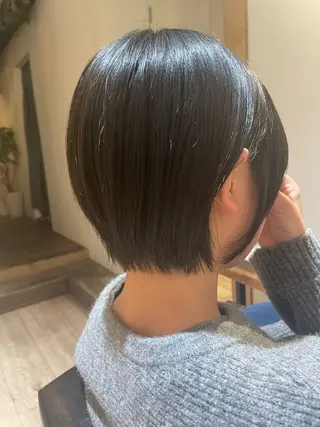 ショート ふくだももこ🍑 すっきりショートのヘアスタイル