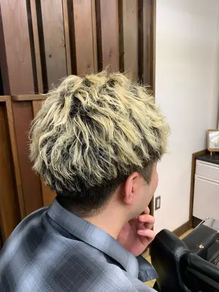 パーマ メンズ 和田 尚俊のヘアスタイル