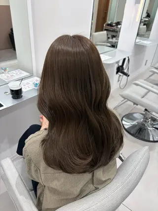 セミロング 透明感color♡ Ibukiのヘアスタイル