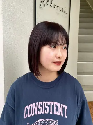 仲田 野愛のヘアスタイル