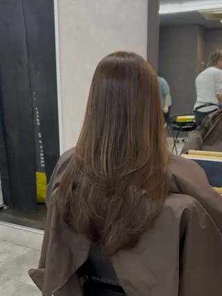 ロング カラー いなみね はるきのヘアスタイル