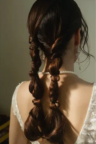 ヘアアレンジ 🌸小掛🌸 豊橋外国人風カラーのヘアスタイル