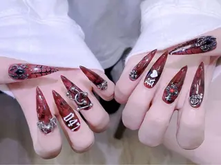 ネイル MoMoA Nail ネイル長さ出し専門店のネイルデザイン