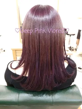 ミディアム すずき えりのヘアスタイル