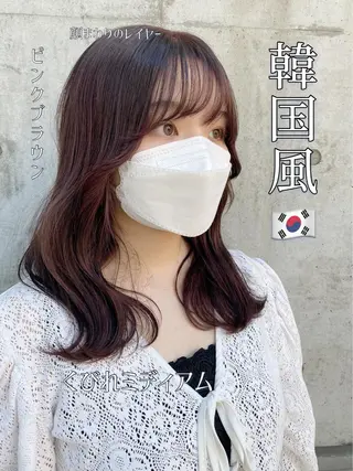 ミディアム DopeLIT モデル募集中のヘアスタイル