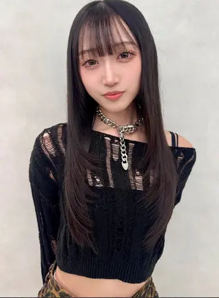 ロング 🔮韓国ボブ/艶 カラー/あやか🔮のヘアスタイル