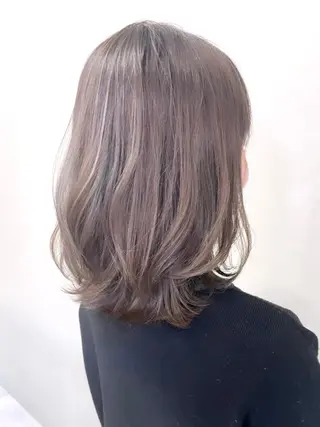 ミディアム カラー MARLE所属・MARLE 都島 マユミのヘアスタイル