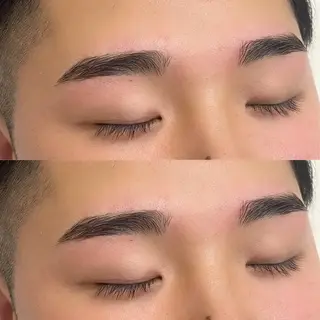 メンズ アイブロウ Lian所属・【𝐋𝐢𝐚𝐧】 𝐑𝐢𝐨のマツエク・マツパデザイン