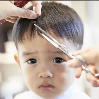 キッズ 遠藤 優里のヘアスタイル