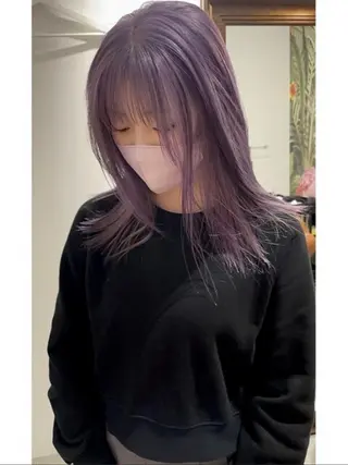 カラー L⭐︎s  kind所属・FEMMEAREA☆ Amiのヘアスタイル